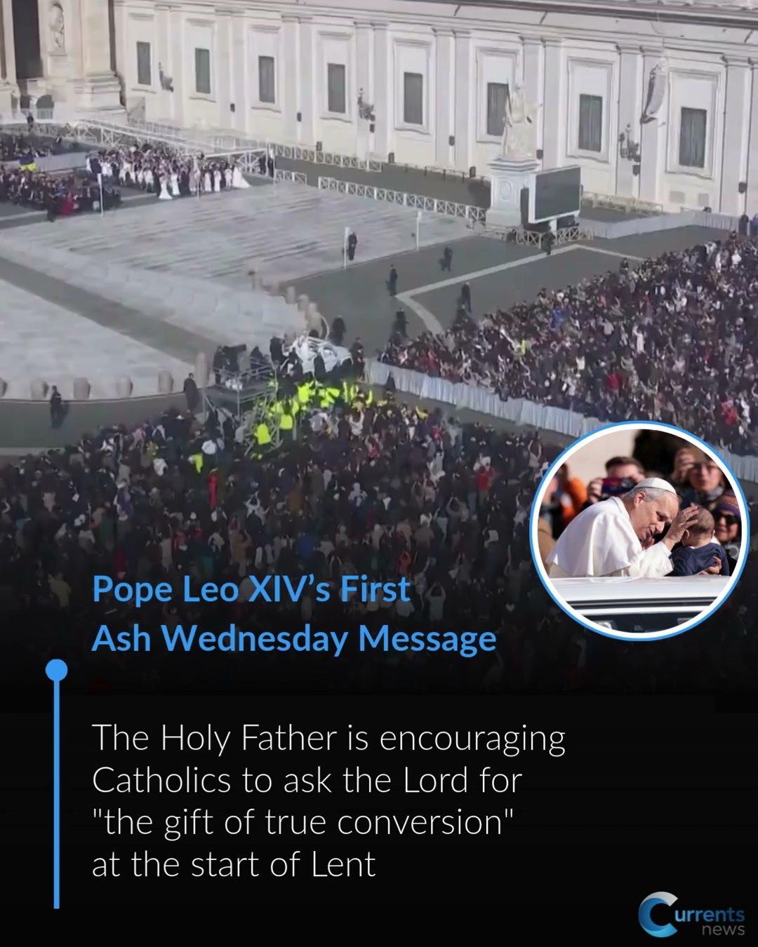 Ash Wednesday this year is full of firsts for Pope Leo XIV: his first ...