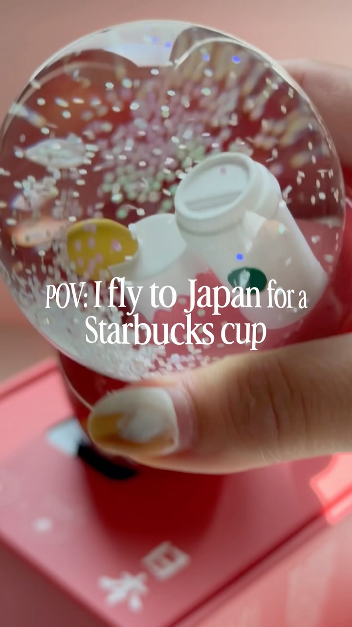 How would you like these new Starbucks mugs as a souvenir from