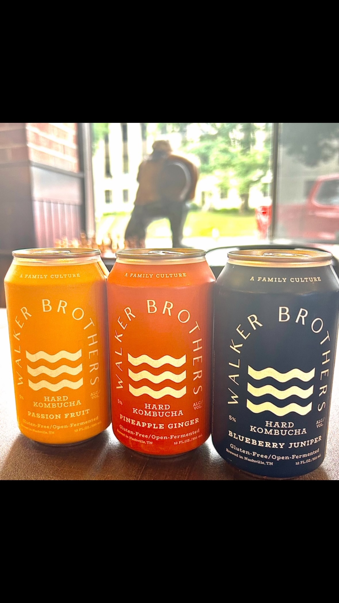 Walker Brothers Hard Kombucha now Icehouse of Jackson