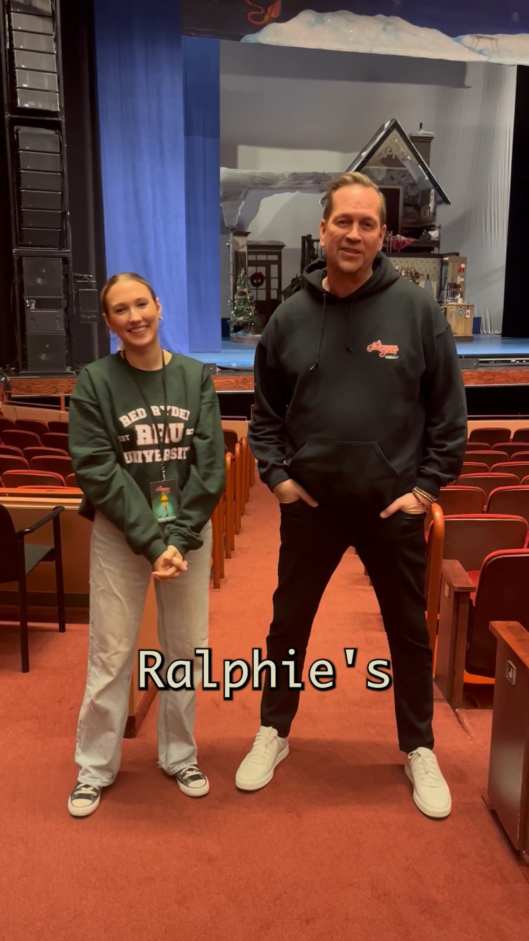 Ralphie's parents from A Christmas Story: The Musical answer only the ...