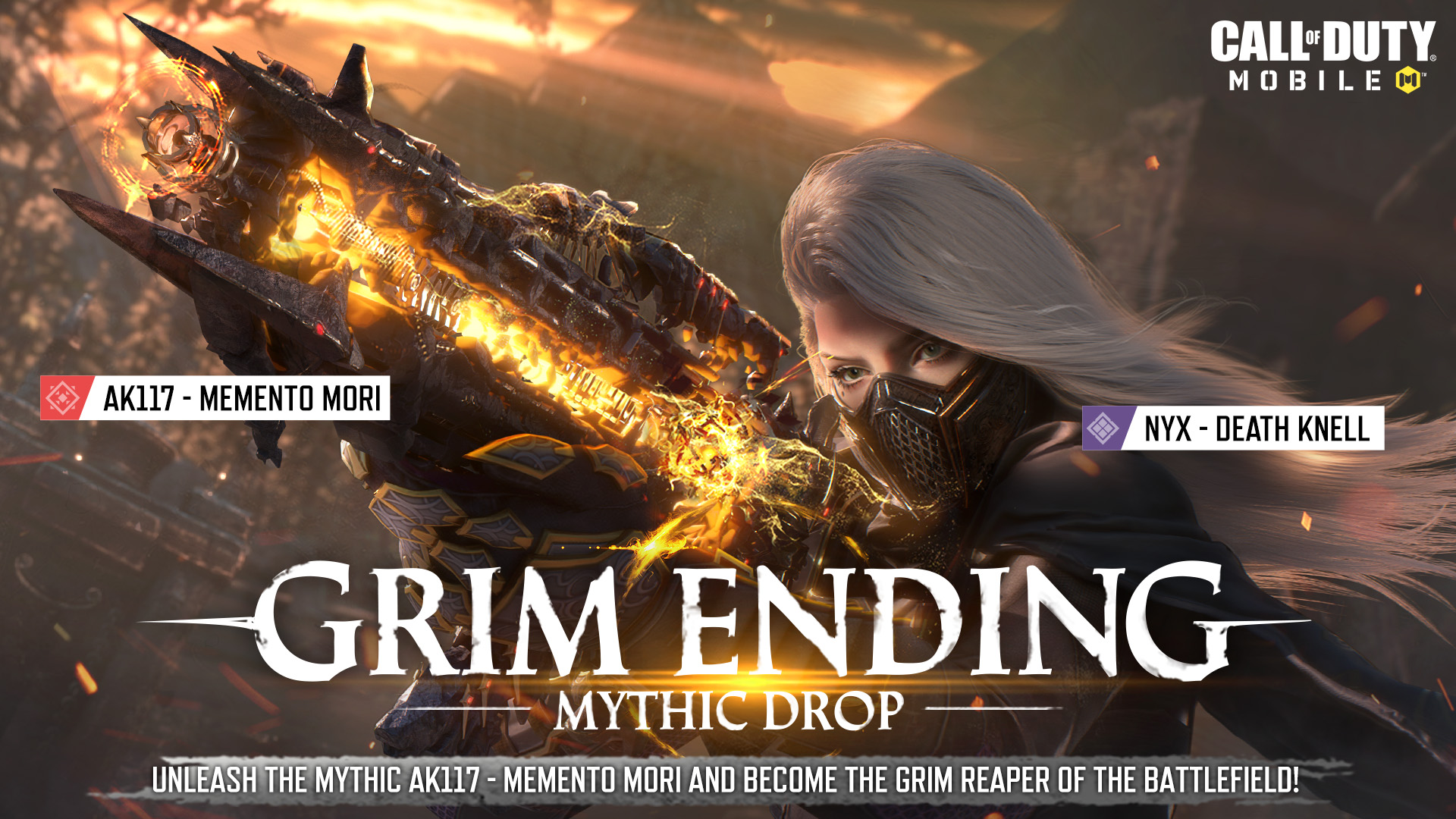 🔥 THE GRIM REAPER OF WEAPONS... - Garena Call of Duty Mobile | Facebook