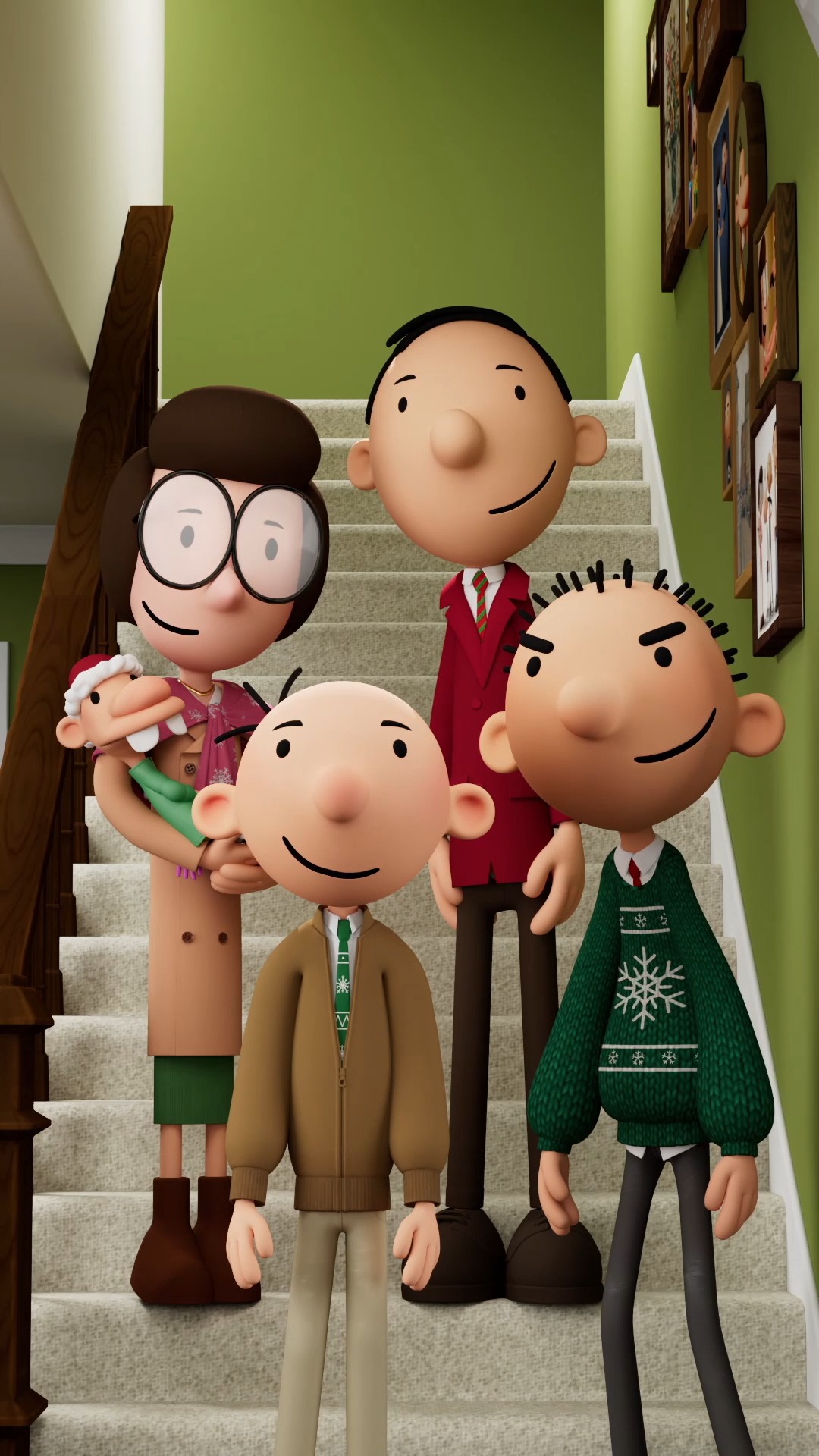 Family photo inspo from the Heffleys. 📸 Diary Of A Wimpy Kid: The Last ...