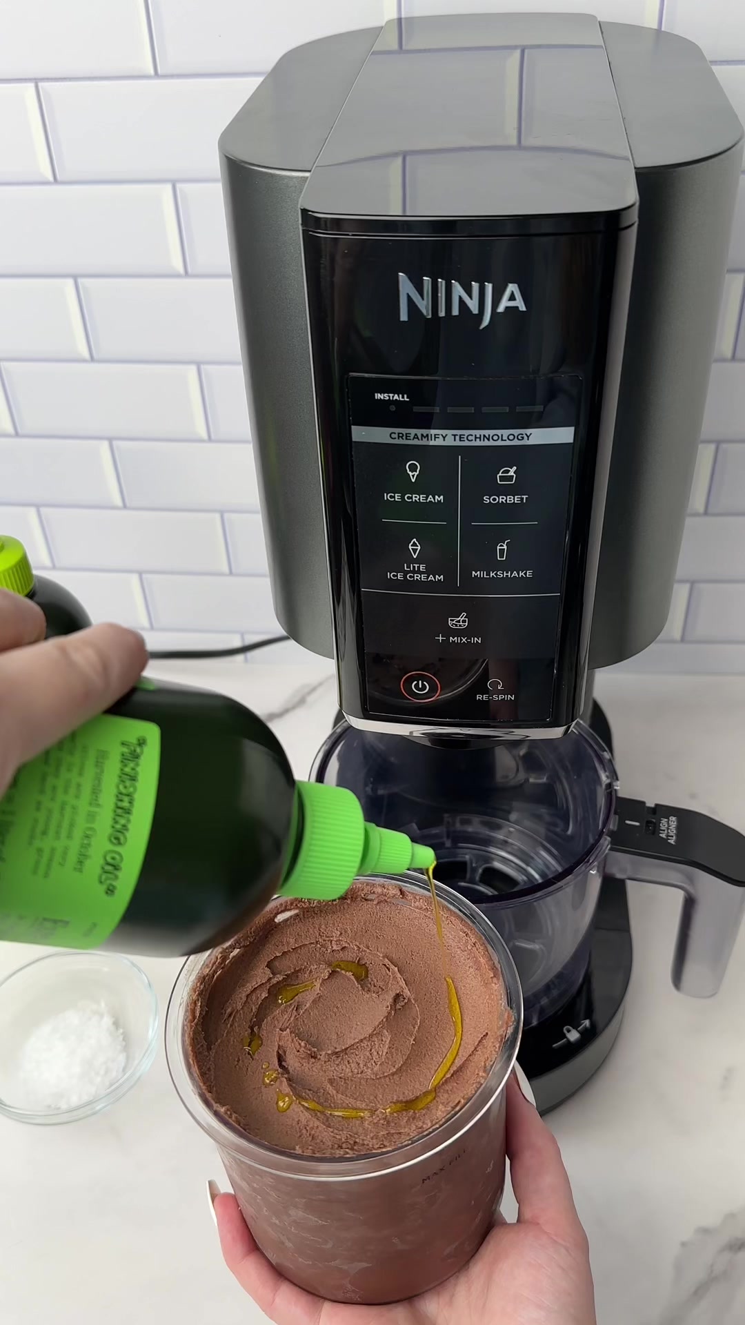 Seriously, don't knock it til you try it. 🫒 Take your Ninja
