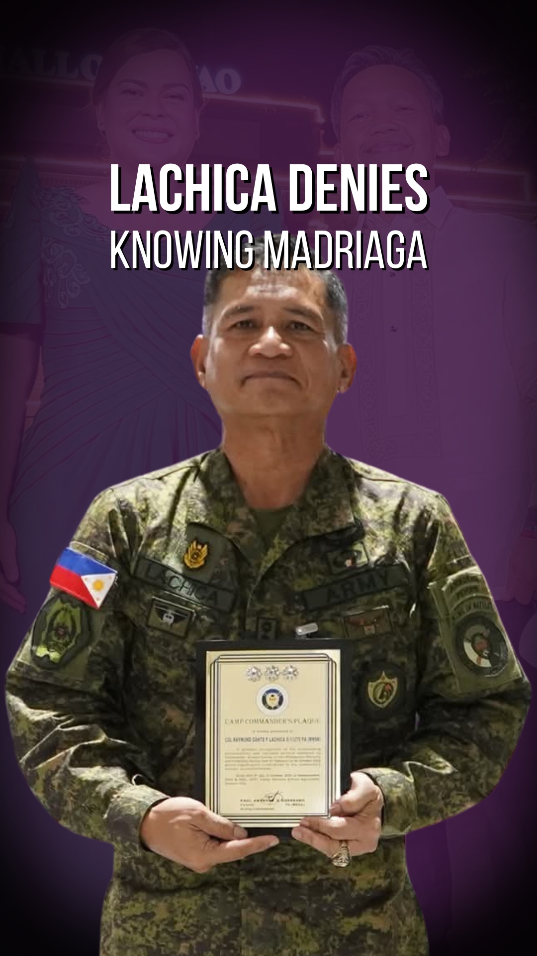 Abogado PH - Col. Raymund Dante Lachica, former security... | Facebook