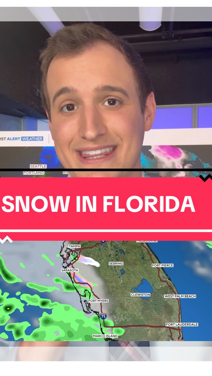 Winter check: it’s snowing in Florida… and Denver is warm. Make it make ...