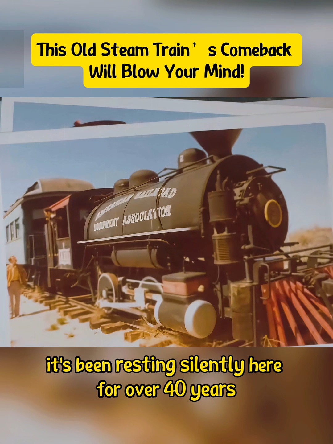 The Old Stream Train 's Comeback Will Blow Your Mind! | Gloria Restore ...