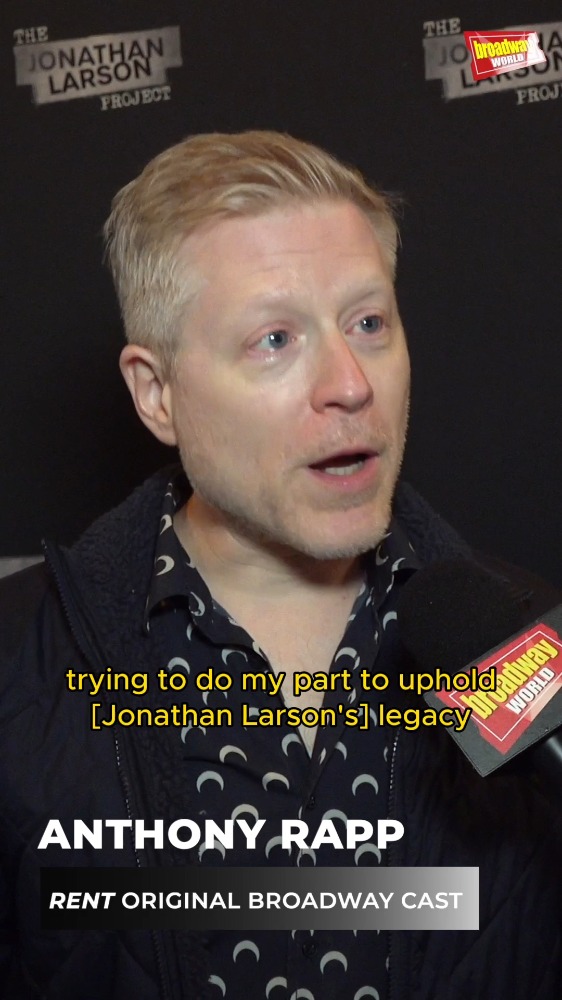 BroadwayWorld - Original Rent star Anthony Rapp attended... | Facebook
