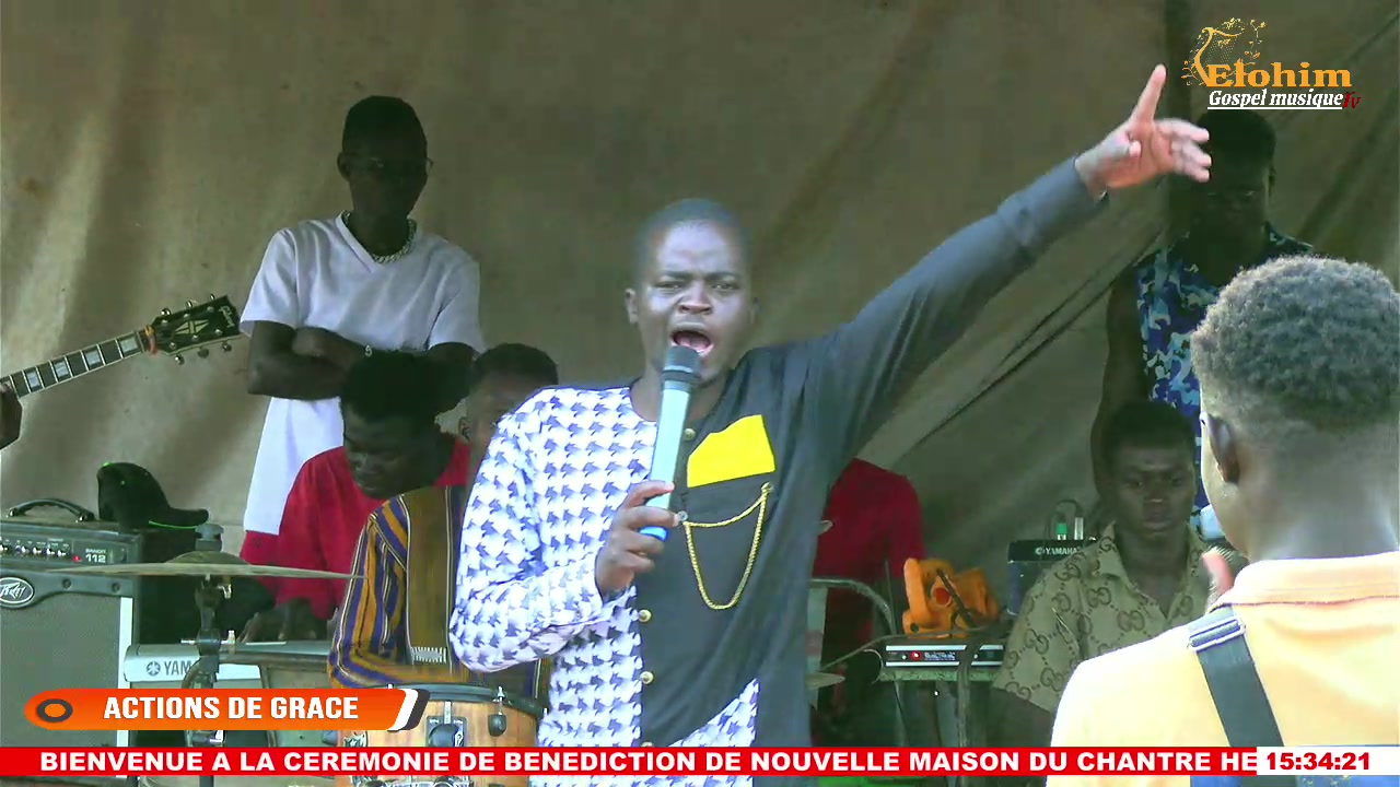 #artist #chantre Jacque ROUAMBA | Elohim Gospel Musique Tv