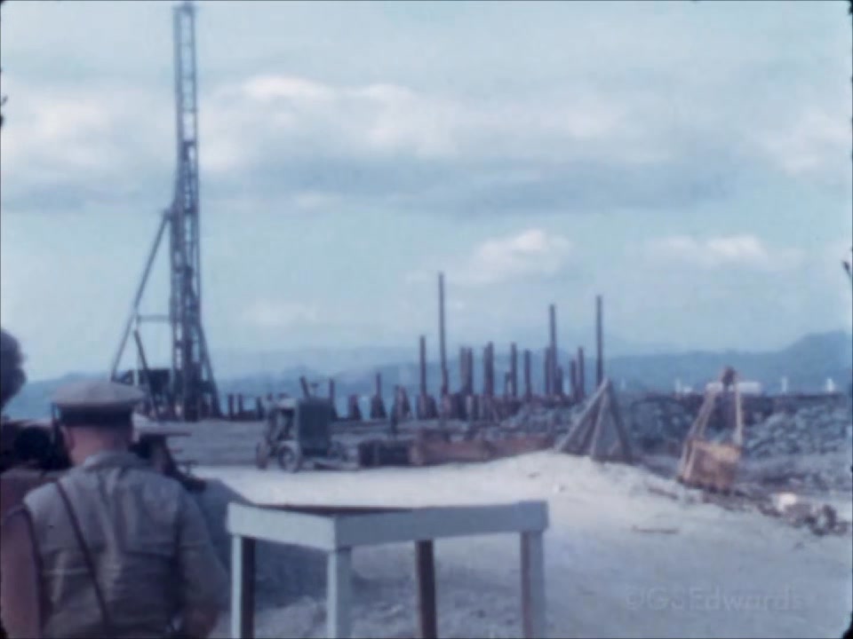 Naval Air Station Construction at Cubi Point, Subic Bay 1953 -In 1951 ...