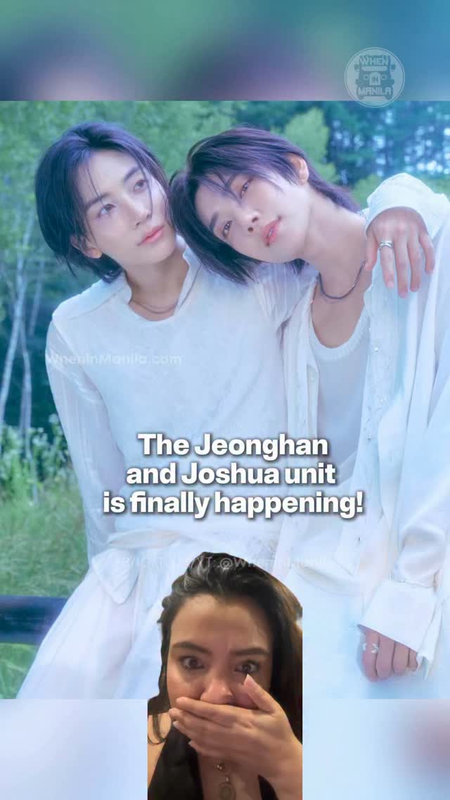 The Jeonghan and Joshua unit is FINALLY HAPPENING! 🌿✨ Our 95z