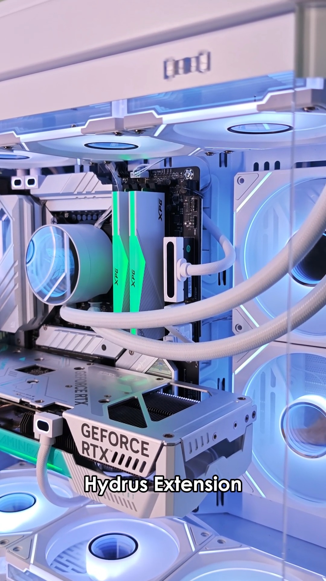Everything’s perfect… except these ugly black cables. 💀 Had to fix that ...