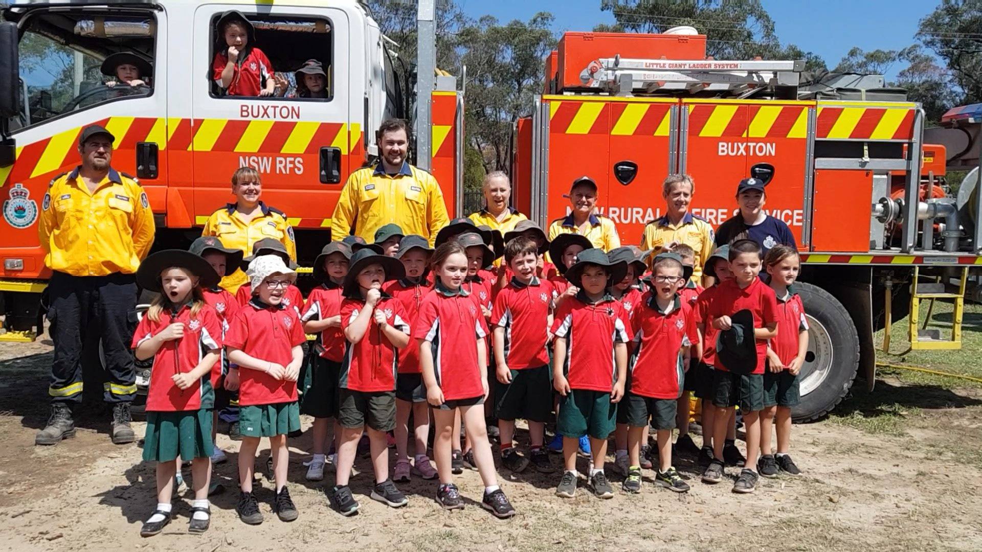 Thank you to Buxton and Balmoral RFS | Buxton Public School's Year One ...