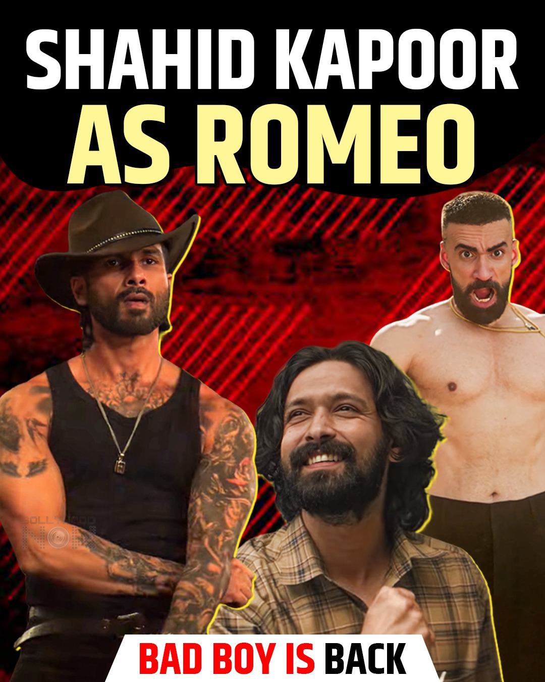 The teaser of Shahid Kapoor’s much-awaited movie, O’Romeo is finally ...