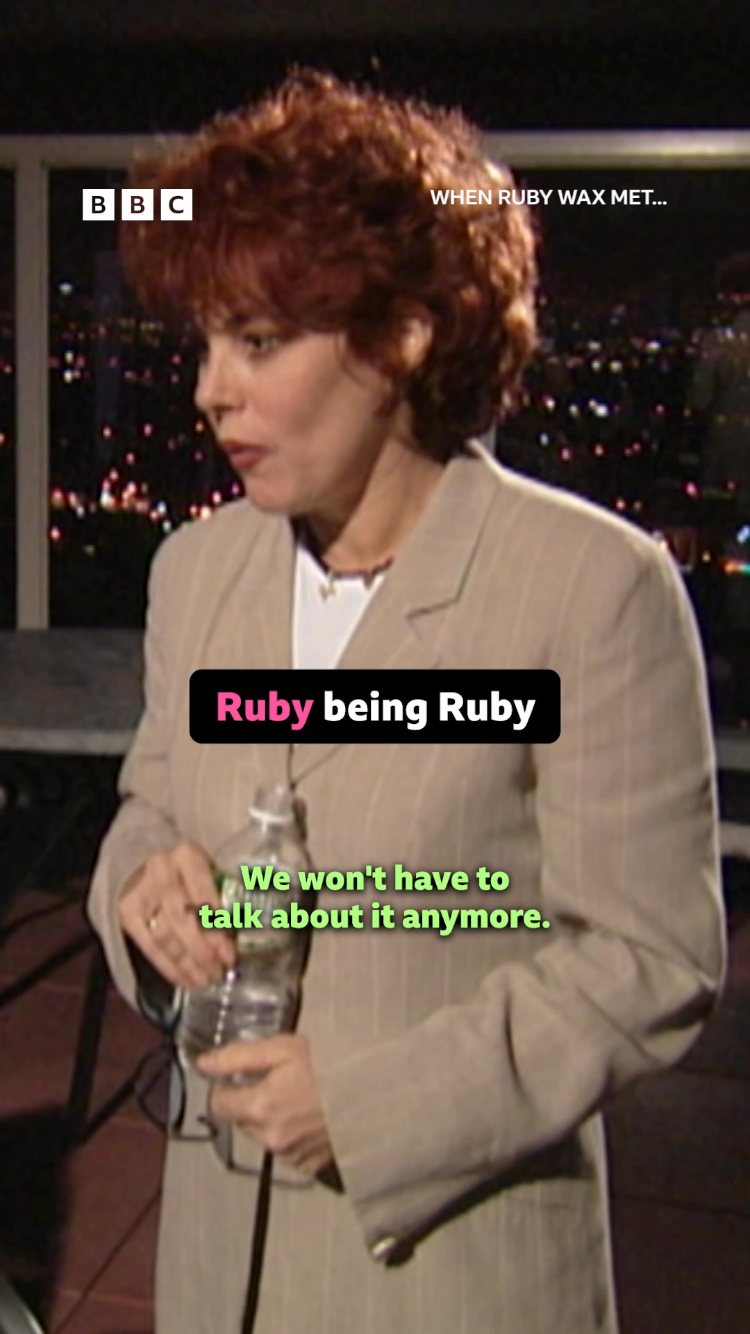 “Did you do it?” Ruby Wax is an icon. #RubyWax Ruby Wax’s interviews in ...