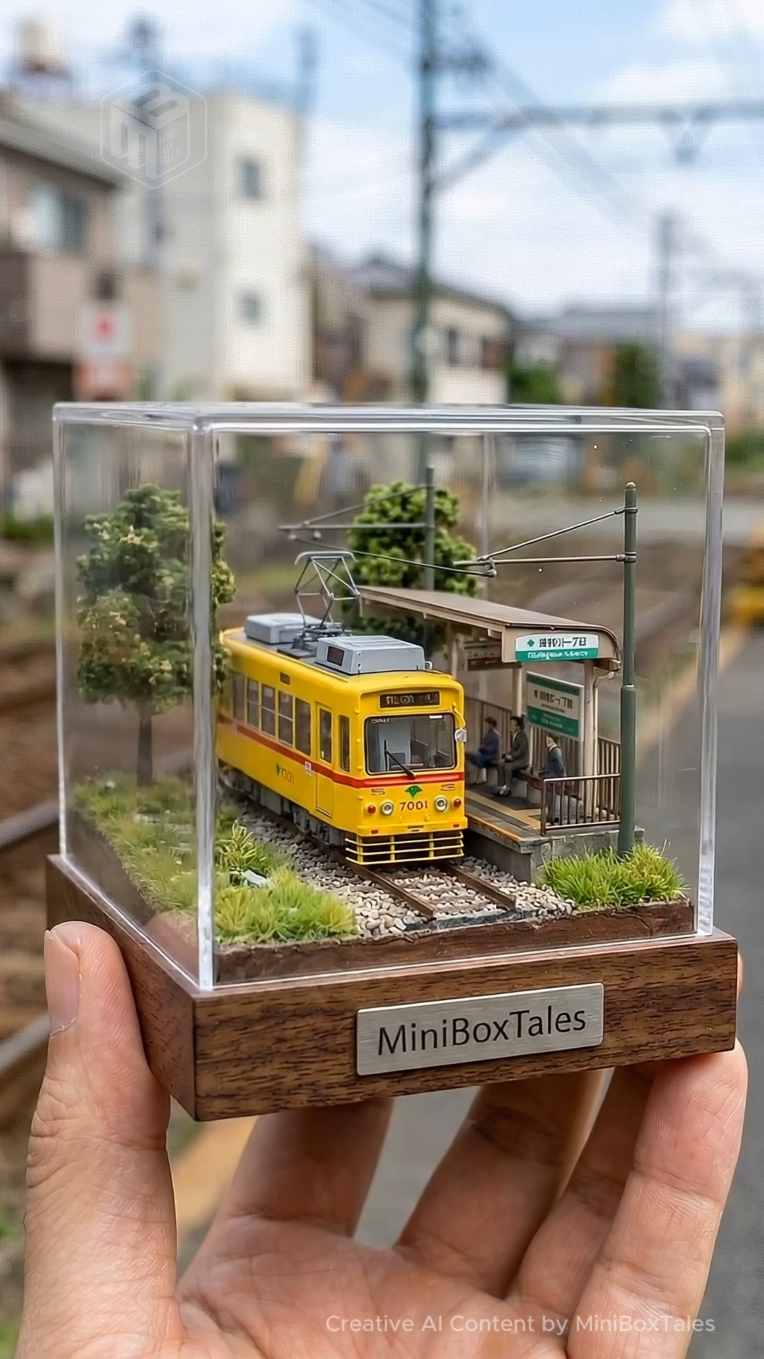 Tokyo Class 7500 Tram 1/150 鉄道模型 Tokyo Class 7500 Tram 1/150