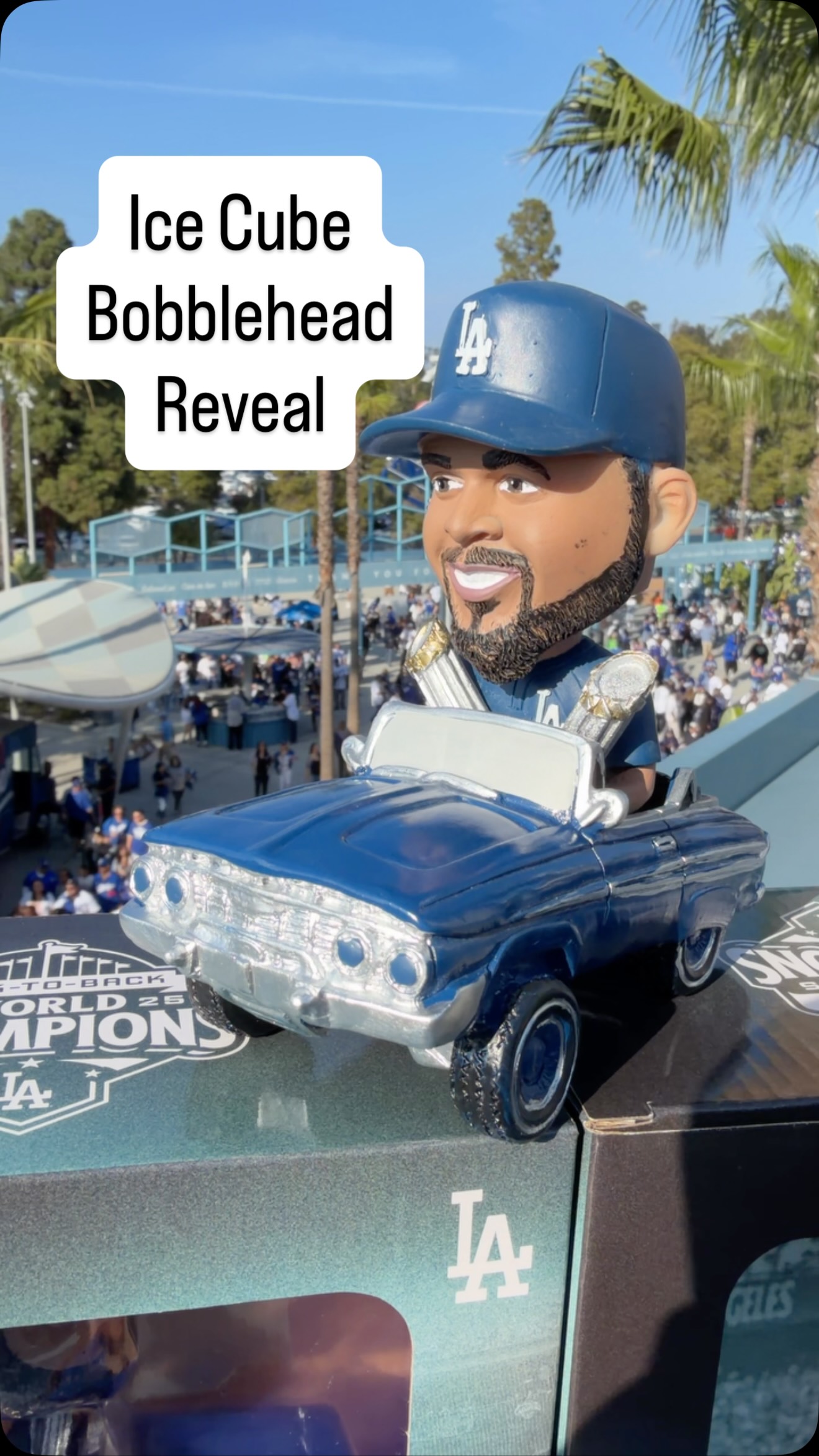 This might be one of the most LA bobbleheads ever made. Ice Cube