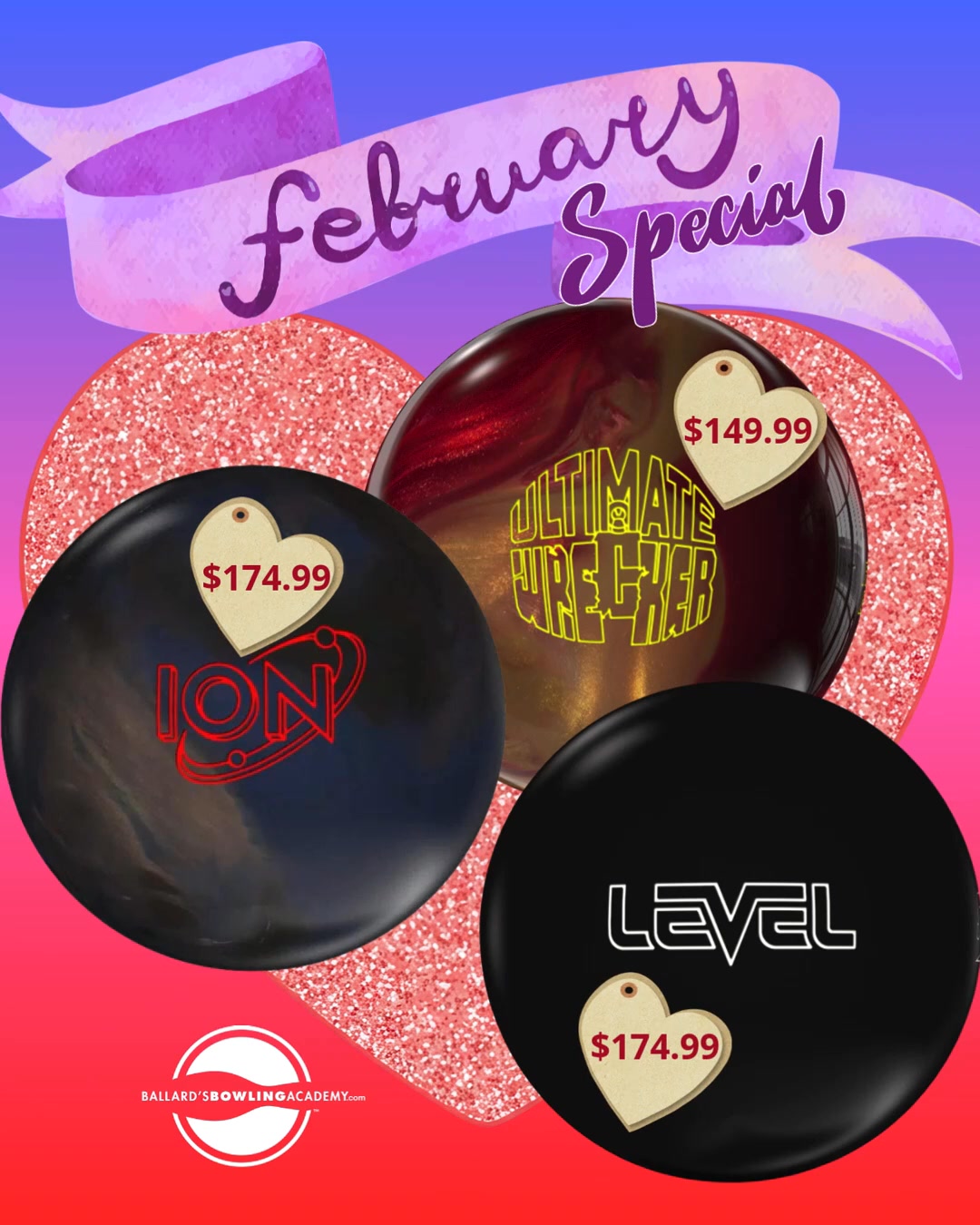 🔥🎳 𝐅𝐄𝐁𝐑𝐔𝐀𝐑𝐘 𝐒𝐏𝐄𝐂𝐈𝐀𝐋 𝐀𝐋𝐄𝐑𝐓 🎳🔥 Love is in the lanes this month, and these ...