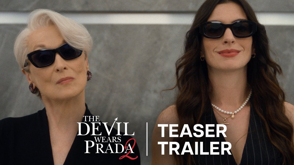 Twenty years late? That's fashionably early! #TheDevilWearsPrada2