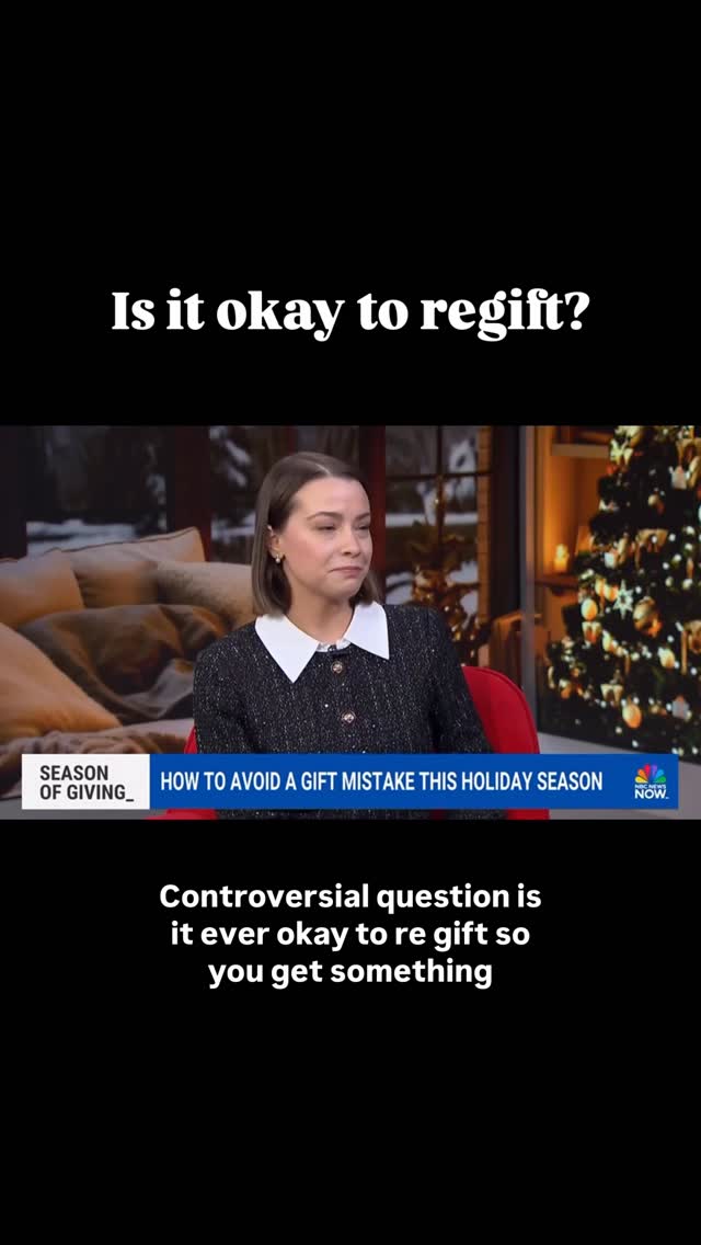 Such a joy to discuss holiday gifting etiquette with @tvkatesnow and ...