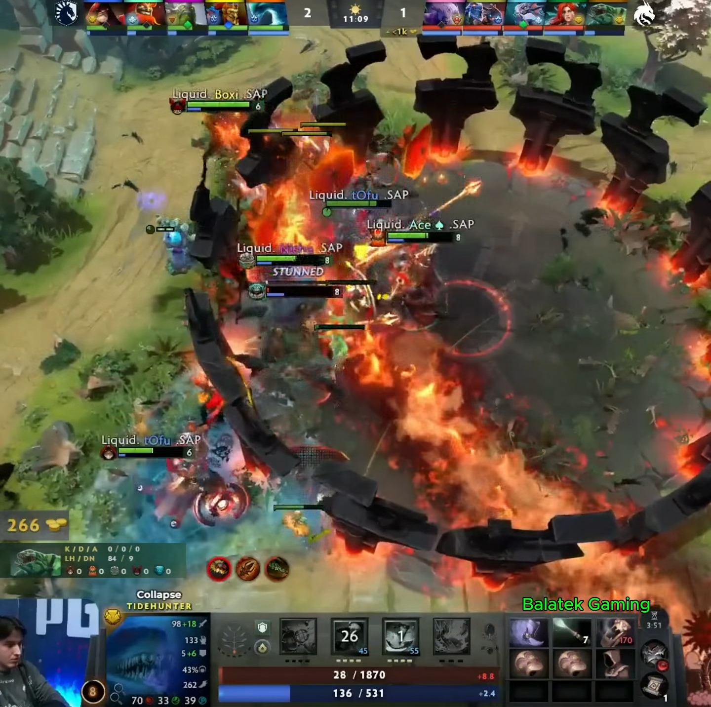 LOSER IS OUT! SPIRIT vs LIQUID - HIGHLIGHTS - PGL Wallachia Season