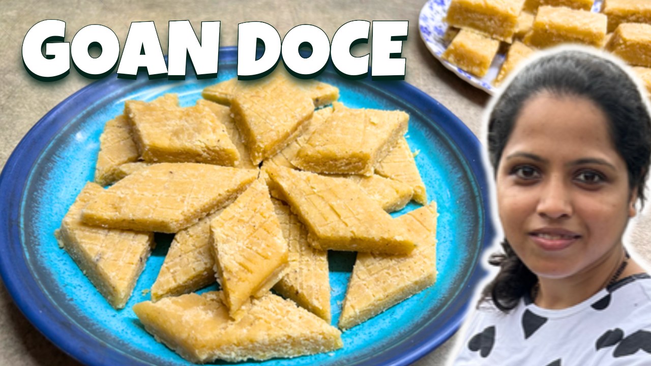 Authentic Goan Doce Recipe l Traditional Coconut & Chana Dal Sweet🎄 ...