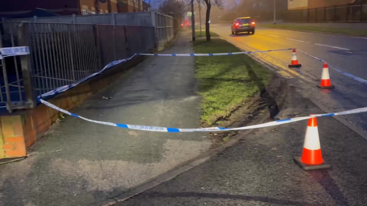 📹 This is the scene at Leek's Asda store this morning where there has ...