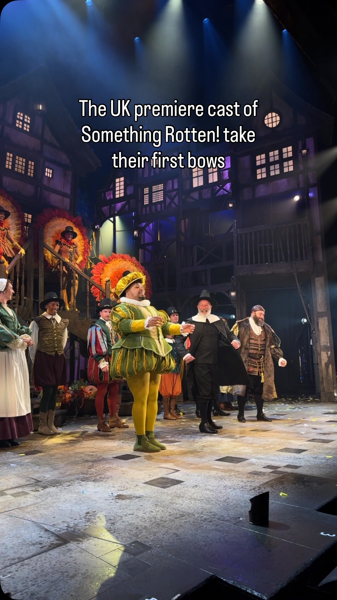 Nothing's as amazing as a musical! 🎭🎶 Something Rotten! is now