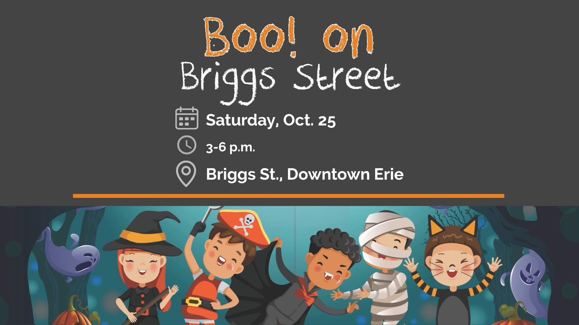 Boo! on Briggs Street is tomorrow, Oct. 25 from 3 to 6 p.m. in downtown ...