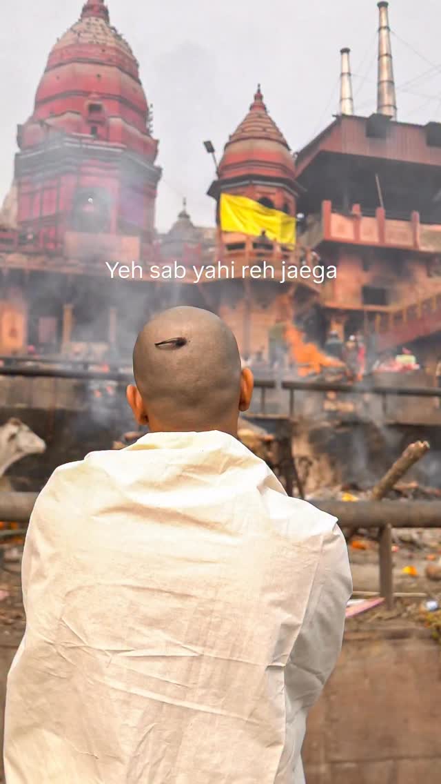 Jeevan ka akela sach 🙏. ©️ @Raghav.Rai.Ralhan . . . . . . #manikarnika ...