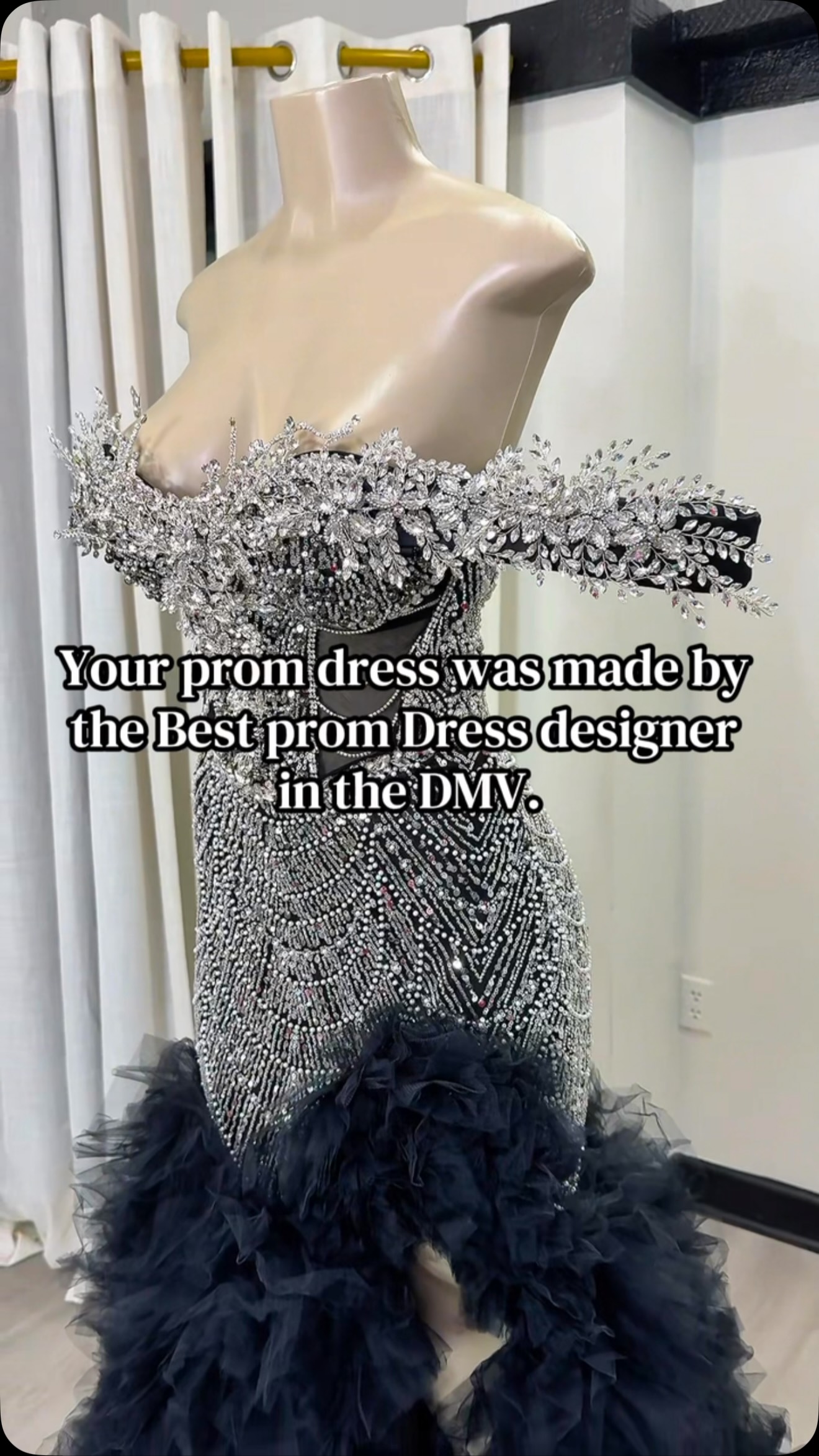 ✨ PROM 2027 BOOKS ARE NOW OPEN! 👑✨ DMV Prom Queens, your dream dress is waiting. 💕 Whether you want something completely custom or you're looking for a gorgeous ready-to-wear gown