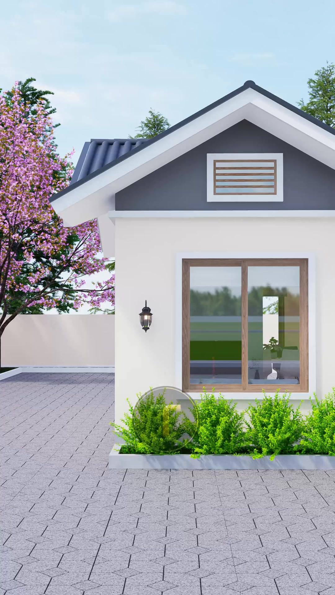 Simple House Design 2Bedroom 🏡🍀🧡 #fblifestyle | Tiny House Design ...