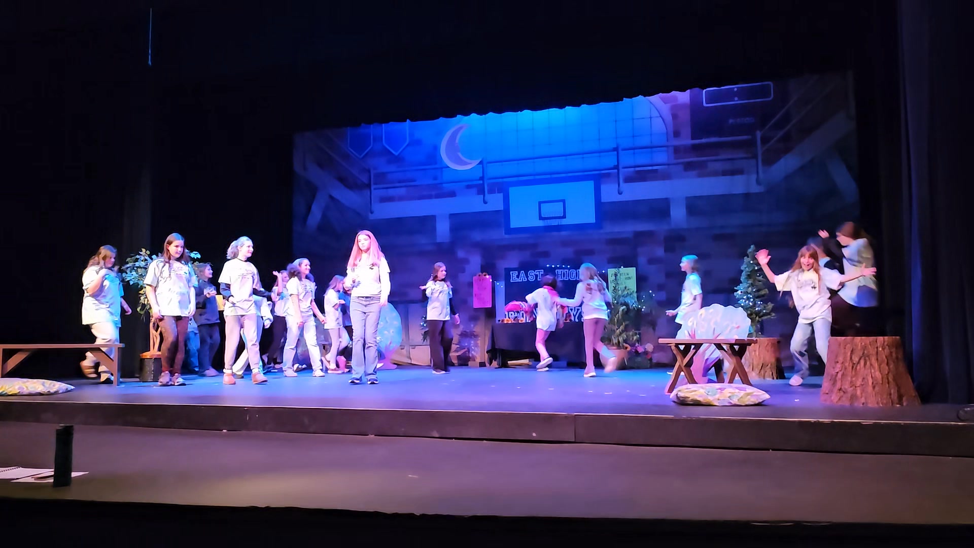 Come down to East High School, where the cliques run wild and the love ...