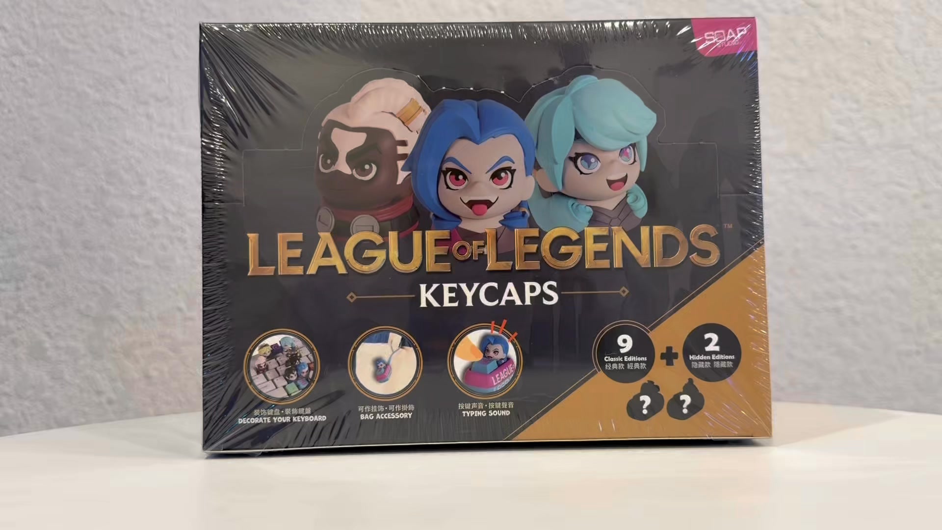 Soap studio The League of Legend Keycaps Blind Box | DRaGoN SiM