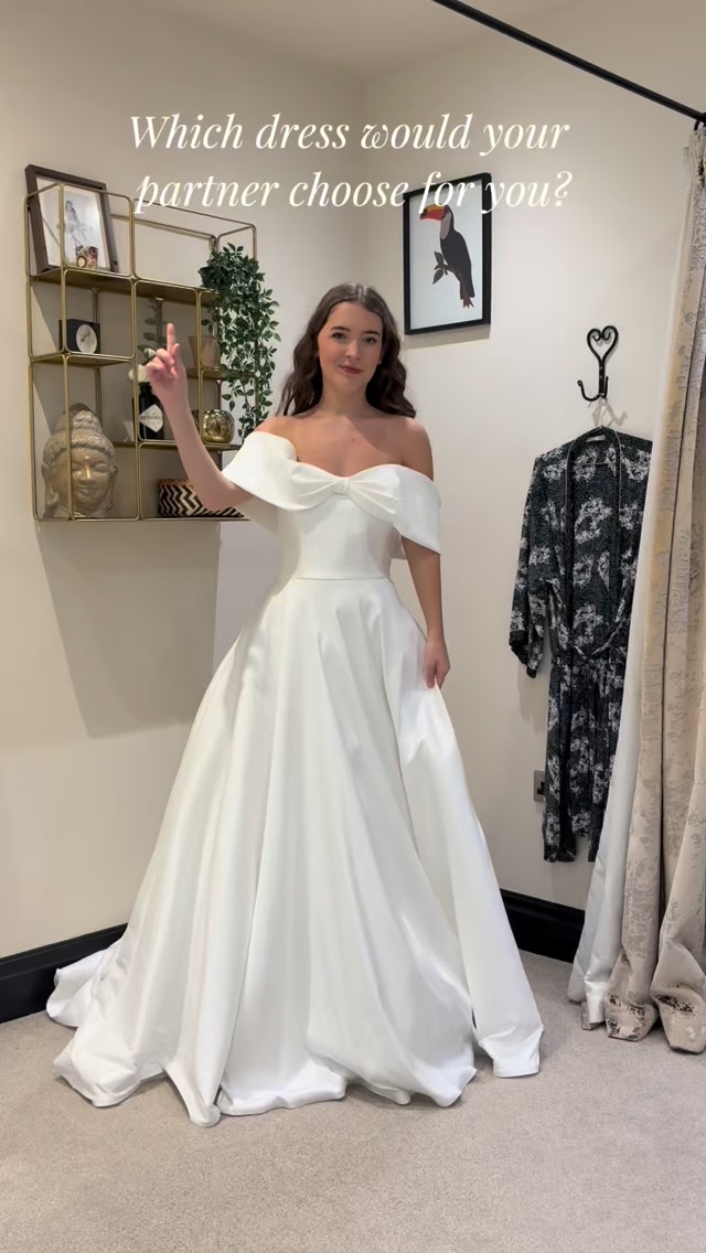 How well does your partner know you? , Which dress would they choose for you 🤍 | Lulu Browns Bridal