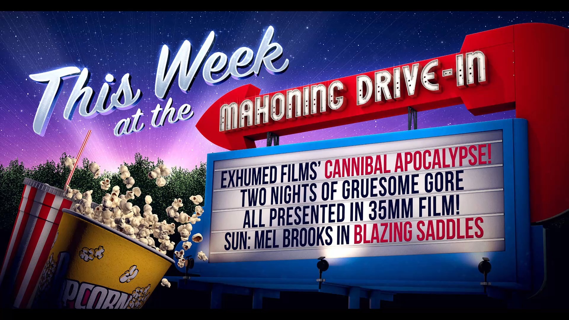 Mark slices open this weekend's films and fun at the all-35mm, all