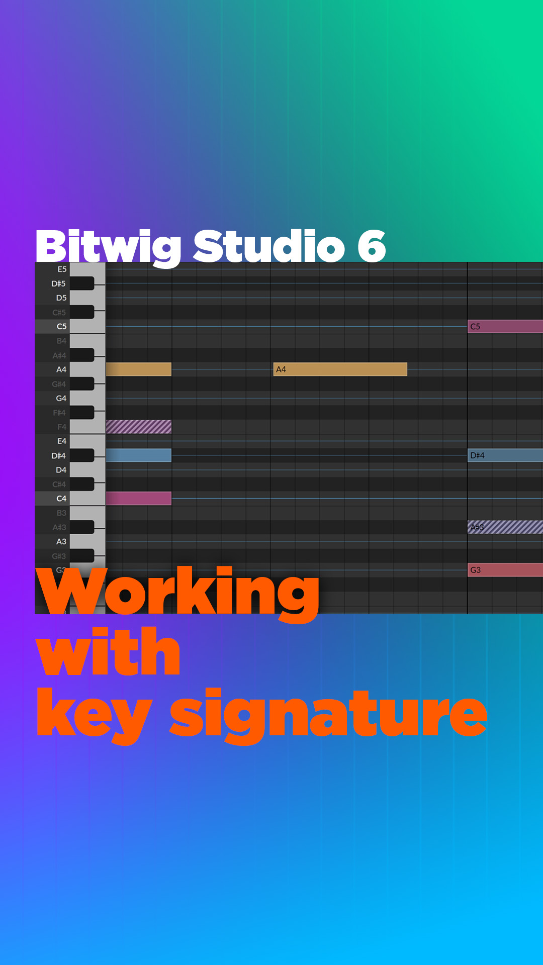 Snap your notes to your project’s key signature – coming in Bitwig ...