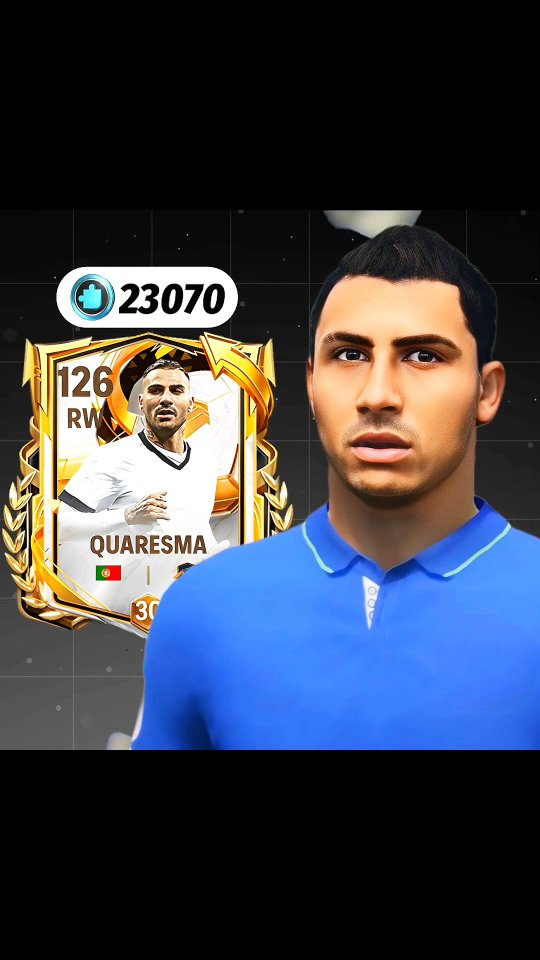 121 OVR QUARESMA 🤯 FC MOBILE #reels #fcmobile #fcmobile26