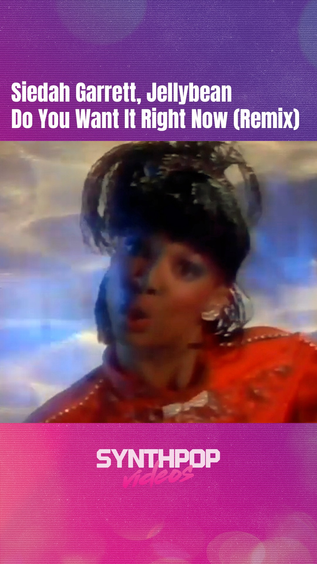 Siedah Garrett - Do You Want It Right Now (Jellybean Remix)