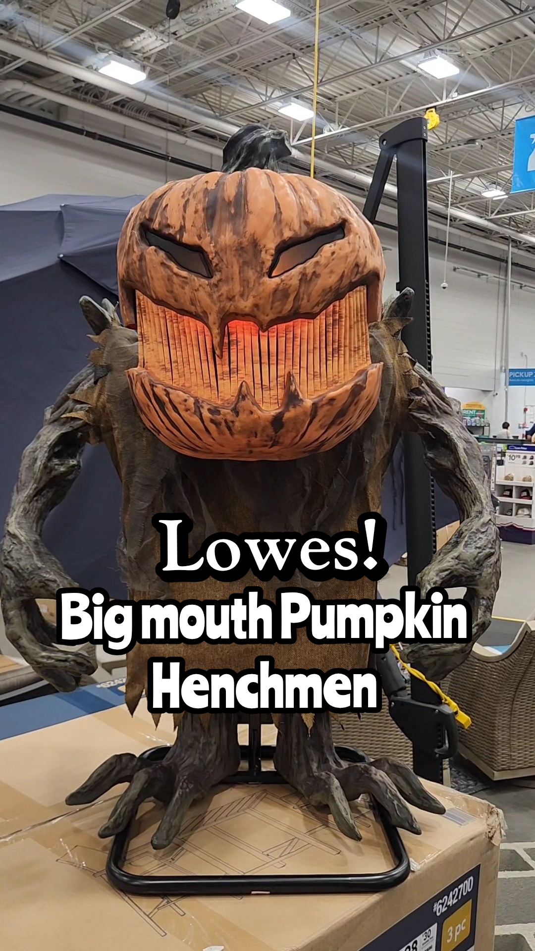 New Lowe's Home Improvement Halloween Collection 2026 Big Mouth