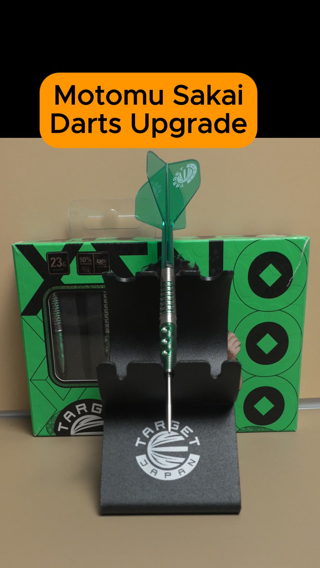 I upgrade the Target Japan Motomu Sakai darts from their original
