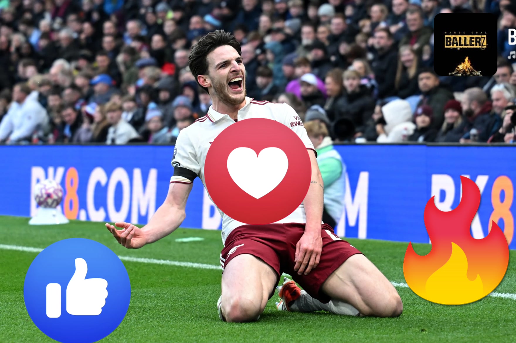 🗣️ DECLAN RICE, HE SAID IT'S NOT DONE! The Arsenal fans have a