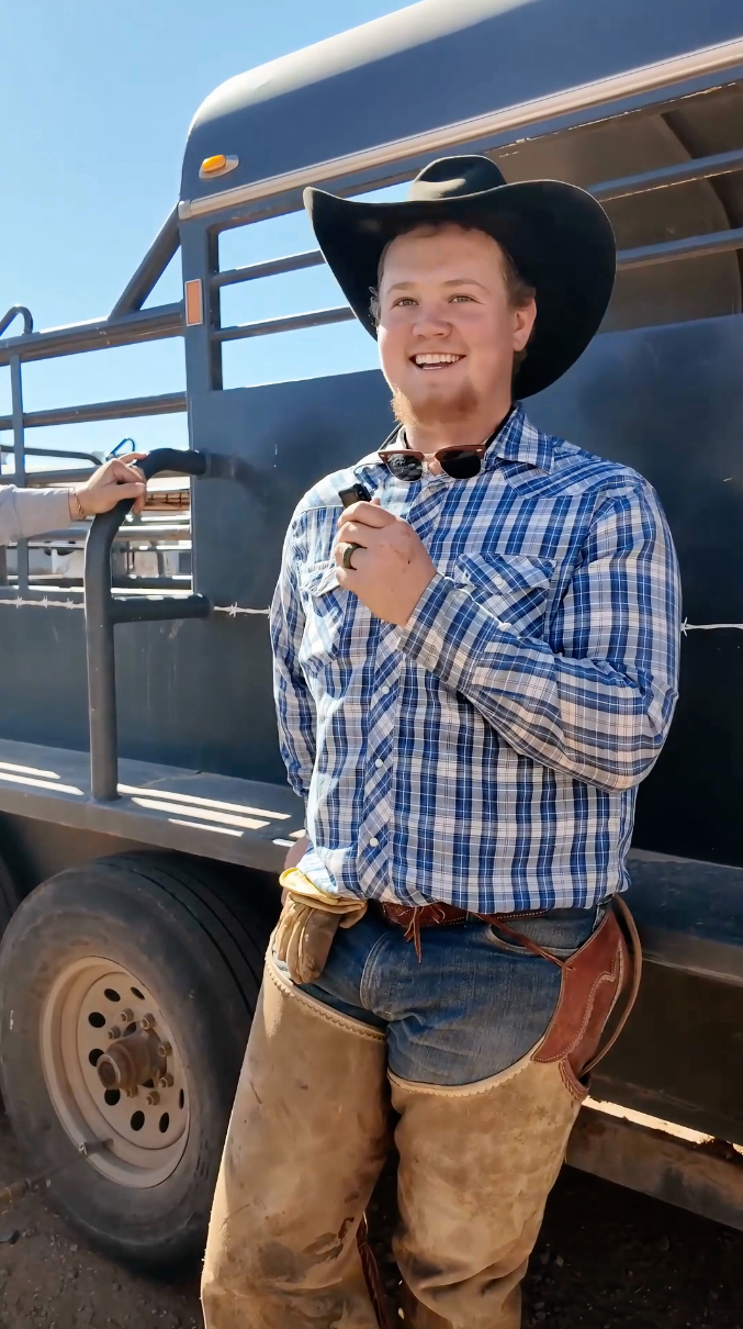 Could your truck handle 4,000 lbs of feed daily? This Cowboy’s rig ...