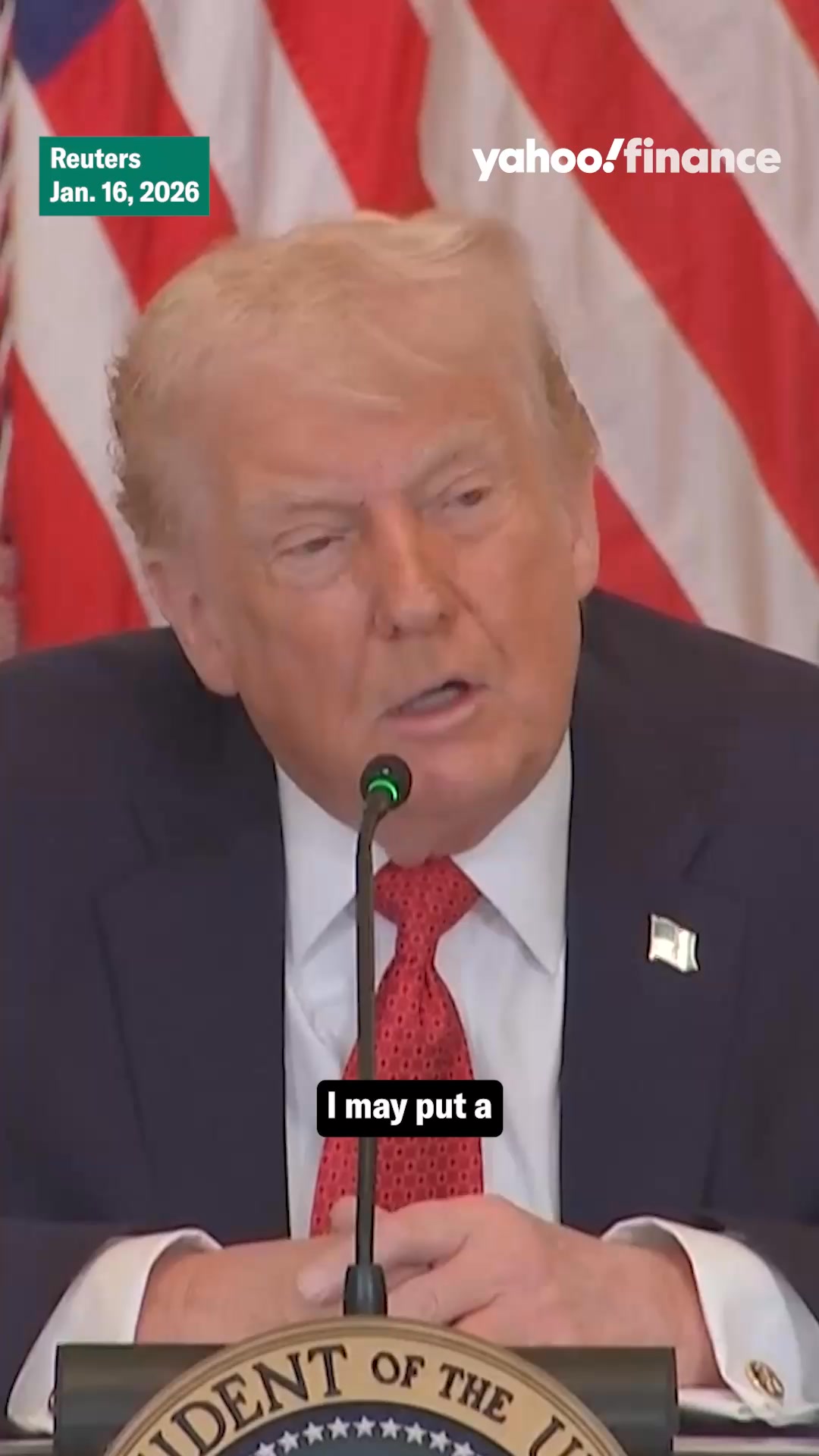 Trump now says he will put a tariff on countries that "don't go along ...