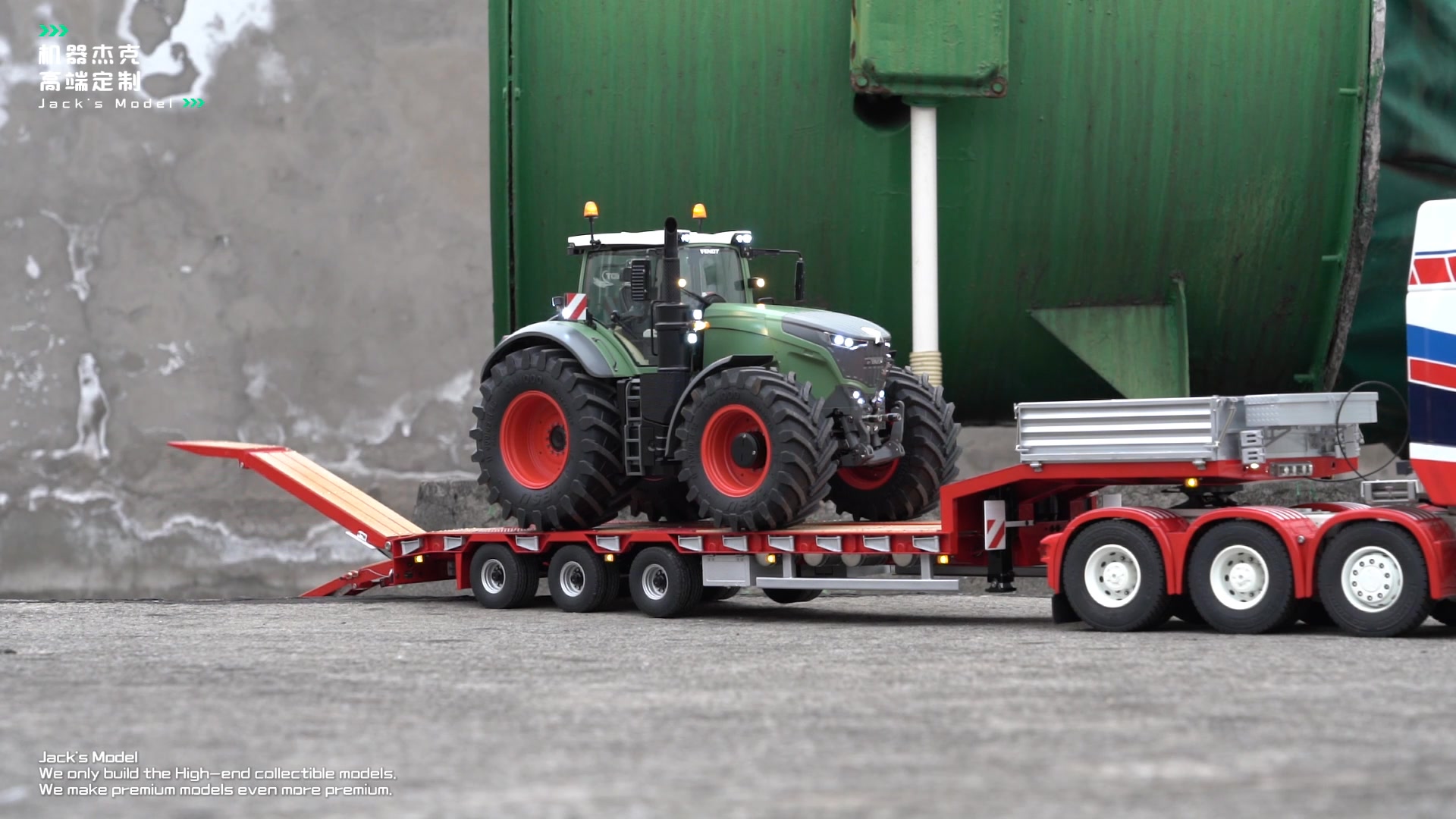 Customized High-end 1/14 Scania 770S 6x6 tractor model