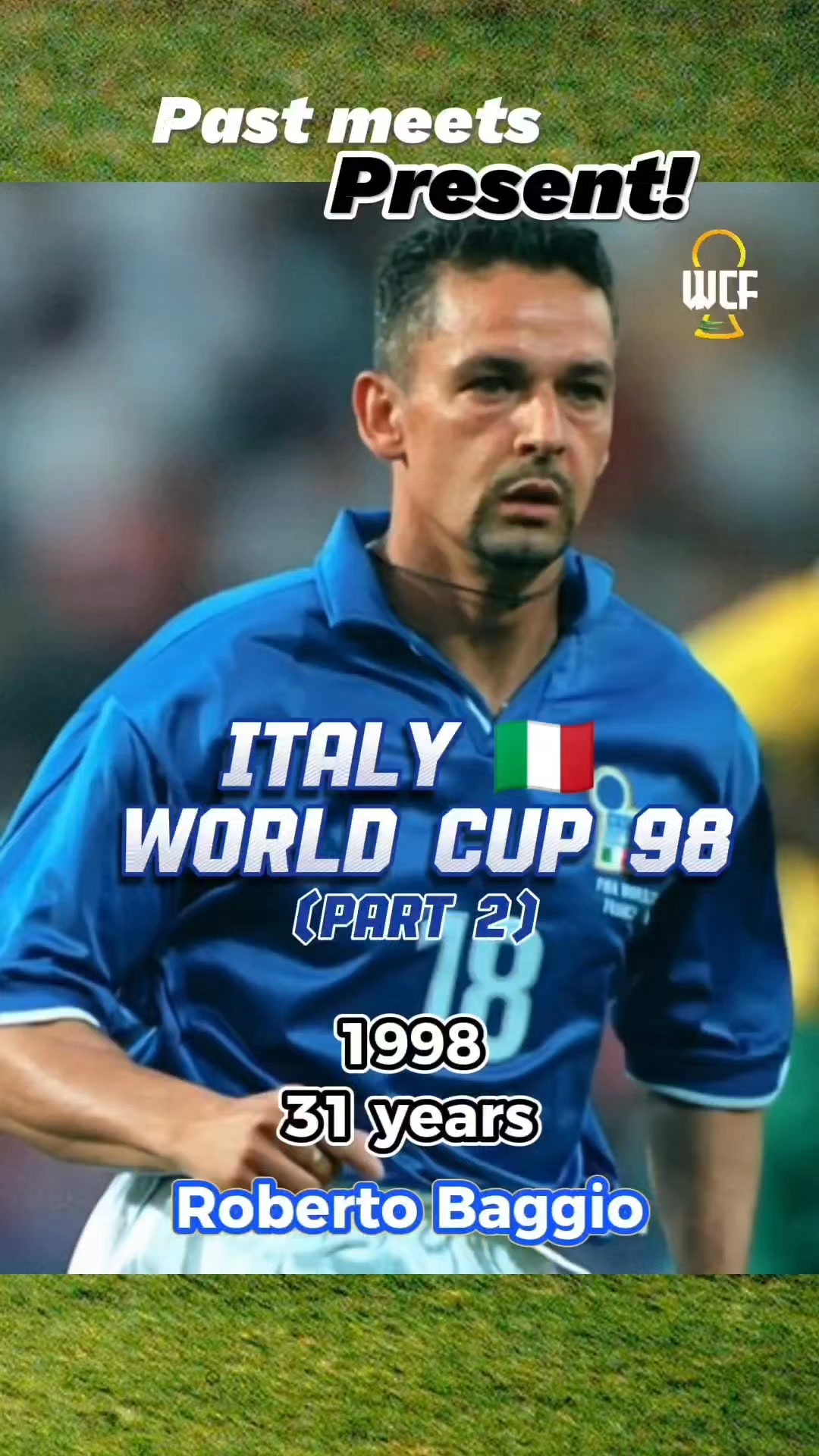New】Itary イタリア代表 98World Cup Baggio Del Piero バッジオ
