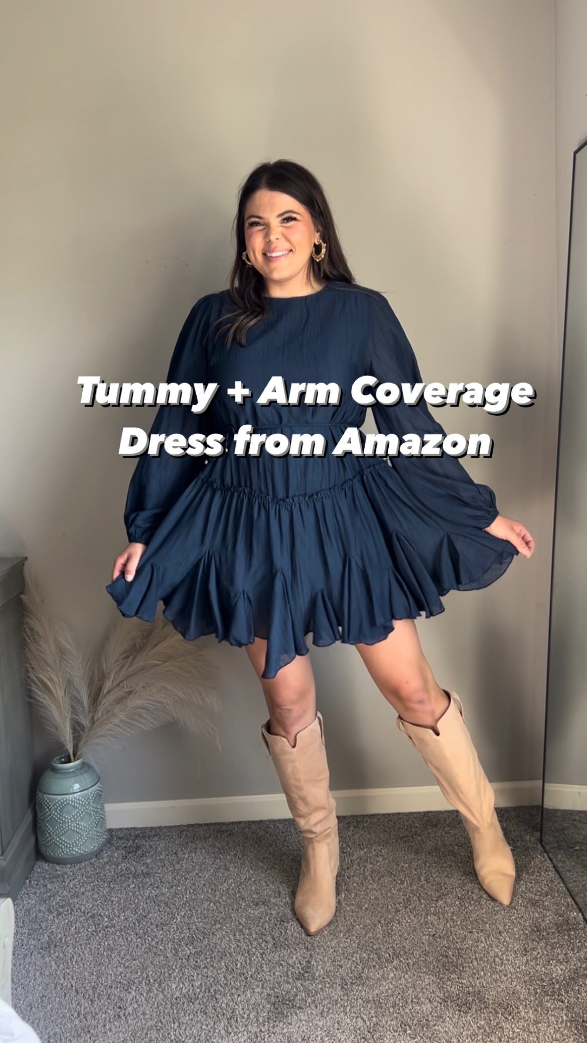 amazon ladies dresses size 12 Looking for fall that flatter? Shop 13 flowy cocktail picks that balance comfort, elegance and a naturally slimming silhouette, all on stylecode:D1510