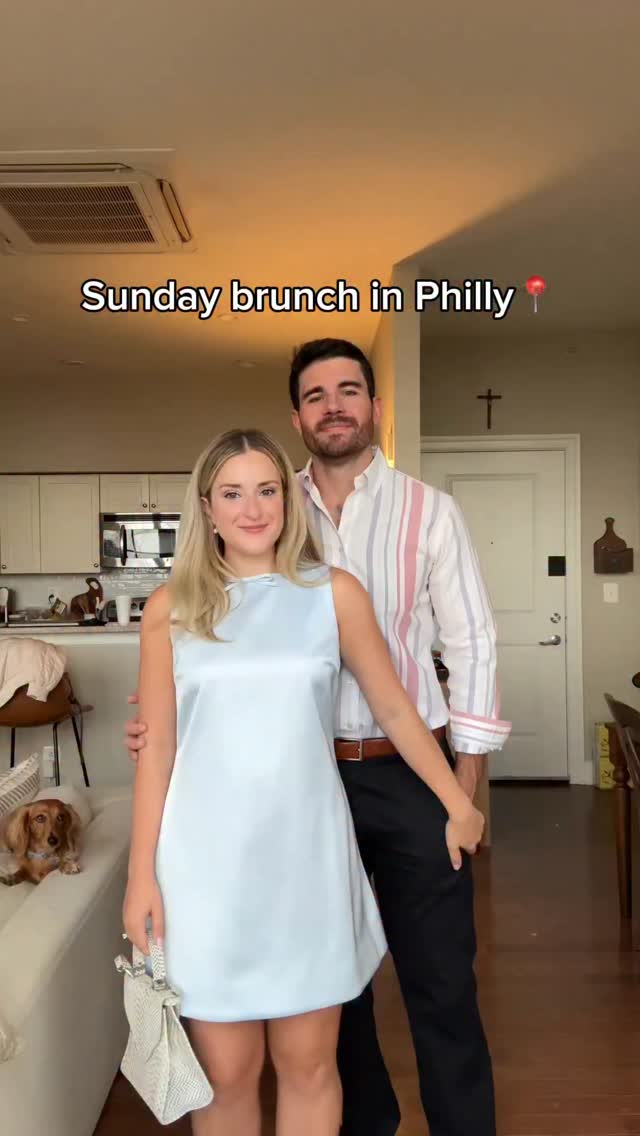 lacroix brunch dress code Sunday at in Rittenhouse, Philadelphia Chocolate V-Neck Midi Sweater