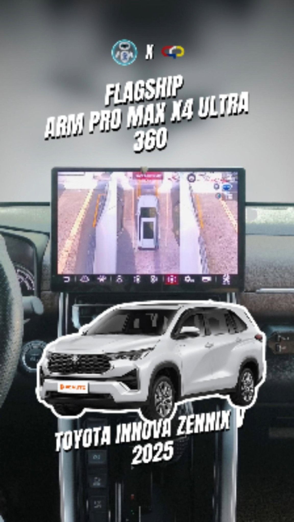 Stock setup upgraded to flagship standard 🔥 Toyota Innova Zennix V 2025 ...