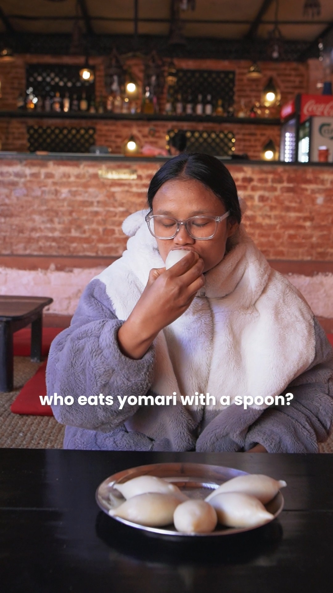 Spoon? Noo!😋 #Yomari #newari #nepalifood #yomaripunhi | Newa Ghasa ...