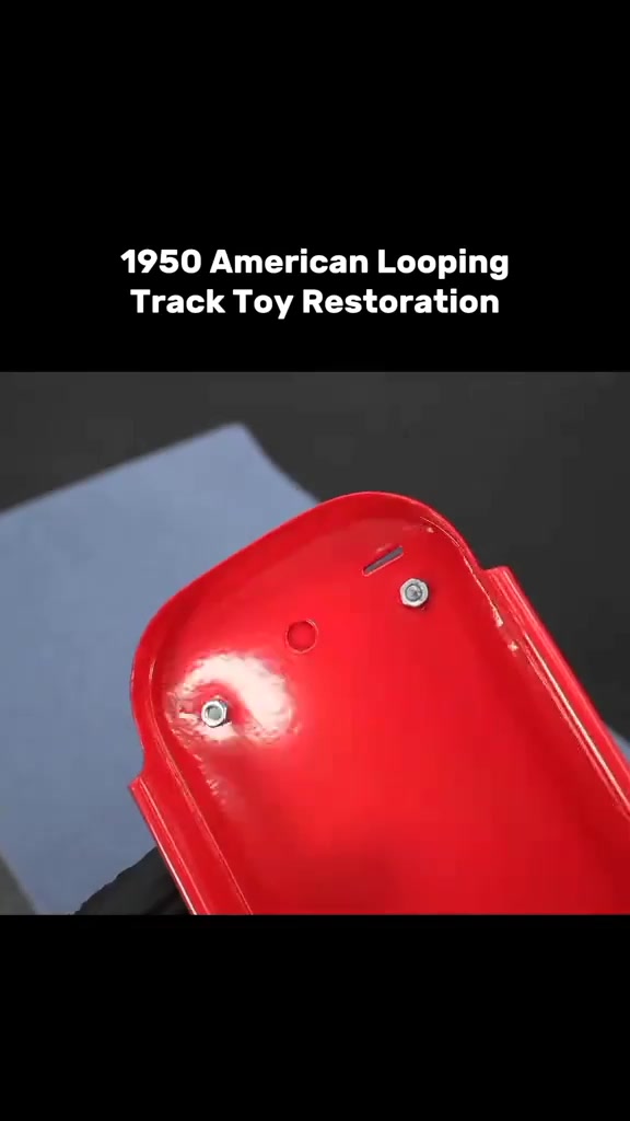 Vintage 1950 American Looping Track Toy Restoration #restorationvideos ...